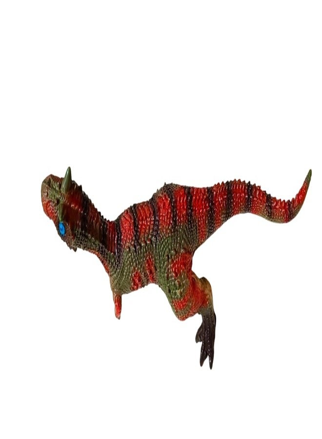 DTR Creation Carnotaurus 35cm Dinosaur Action Figure Toy with Sound for Kids, Soft Rubber Dinosaur Toy, Collection Birthday Gifts Toys, Statue Toys(35 CM) - Image 4